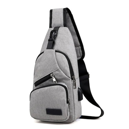 Men's Multi-Pocket Crossbody Sling Bag