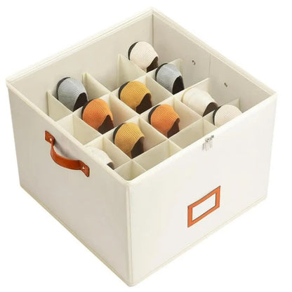 Foldable Shoe Storage Organizer Box