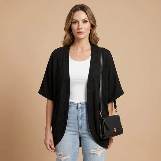 Women's Open Front Knit Cardigan