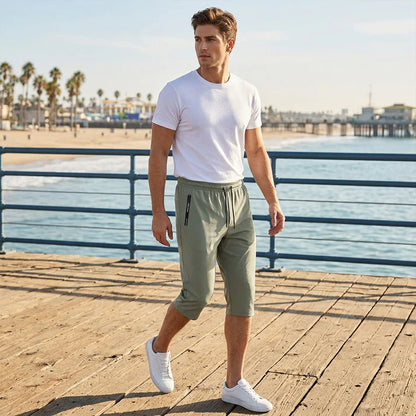 Men's Performance Capri Joggers