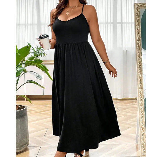Women's Flowy Cami Maxi Dress