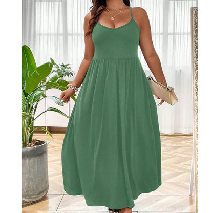 Women's Flowy Cami Maxi Dress