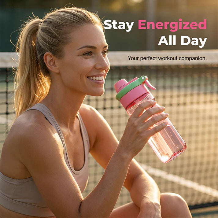 2-in-1 Mist & Sip Water Bottle