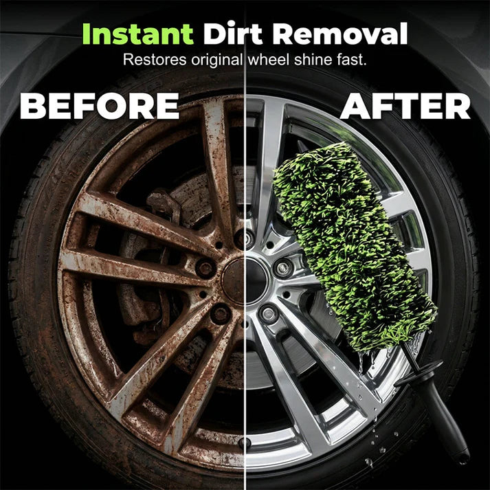 Deep Reach Wheel Barrel Cleaning Brush