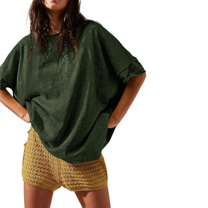 Women's Oversized Boat Neck Top