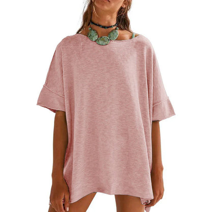 Women's Oversized Boat Neck Top
