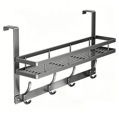 Over-the-Door Storage Rack with Hooks