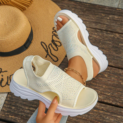 Women's Breeze Knit Platform Sandals
