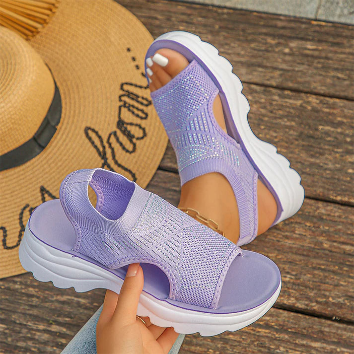 Women's Breeze Knit Platform Sandals