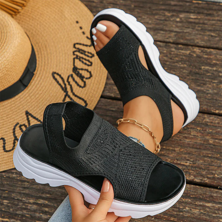 Women's Breeze Knit Platform Sandals