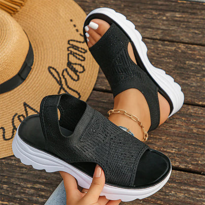 Women's Breeze Knit Platform Sandals