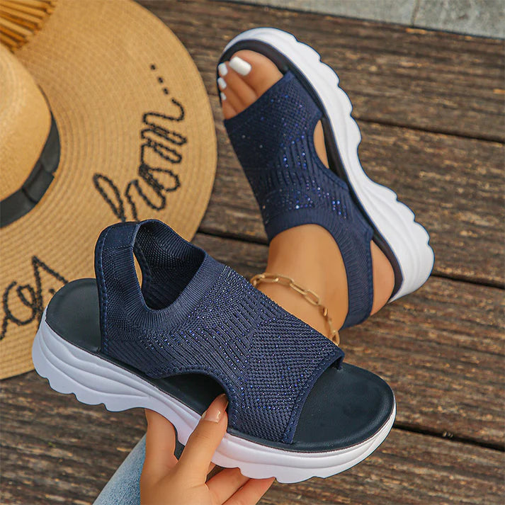 Women's Breeze Knit Platform Sandals