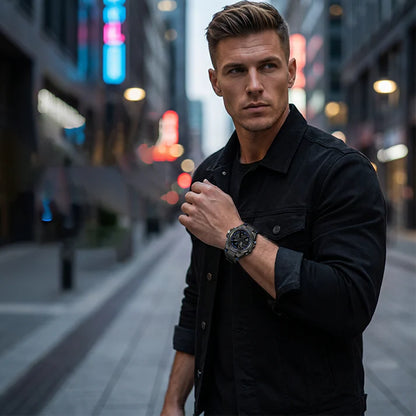Men's Dual Display Sport Watch