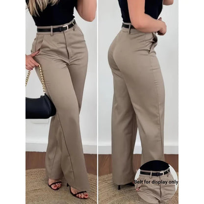 Women's Tailored Wide-Leg Pants