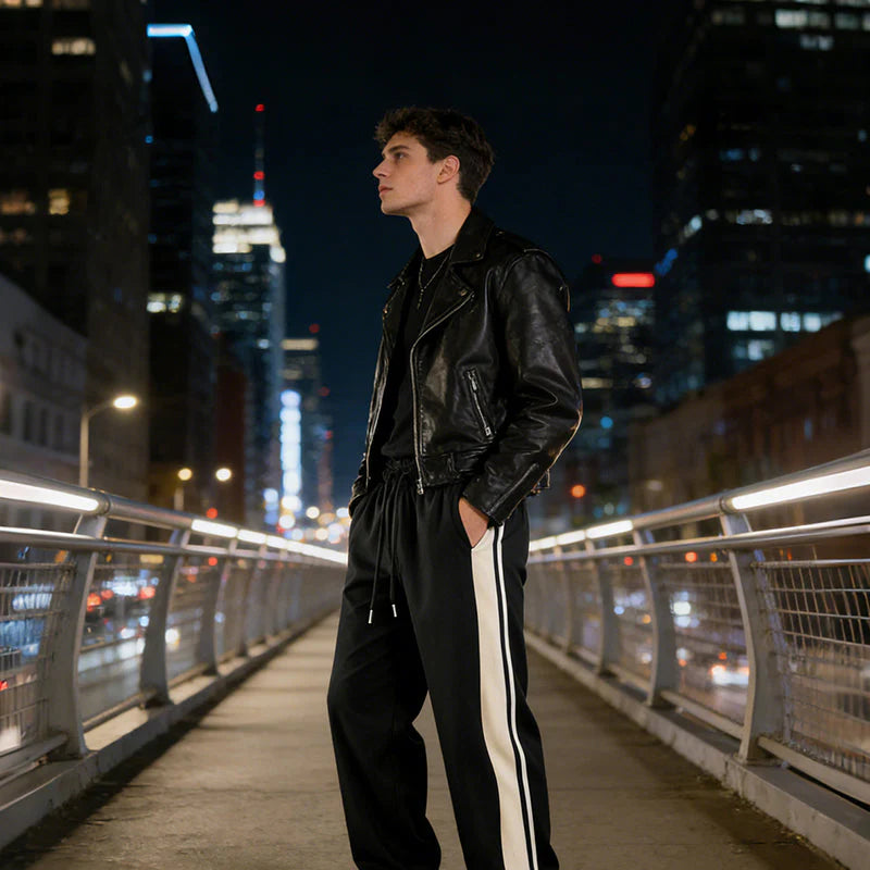 Men's Side Stripe Track Pants