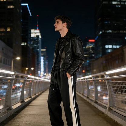 Men's Side Stripe Track Pants
