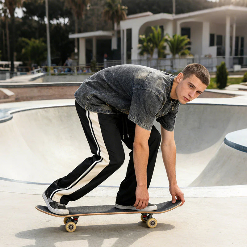 Men's Side Stripe Track Pants