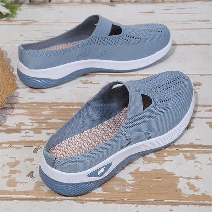 Women's Breathable Knit Slip-On Sneakers