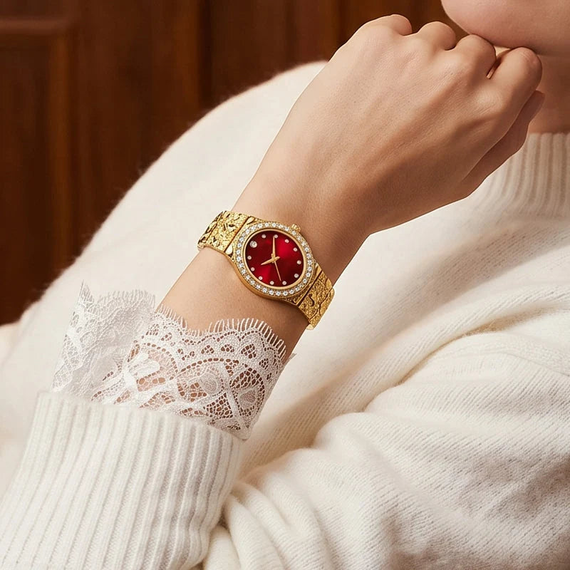 Women's Oval Quartz Watch