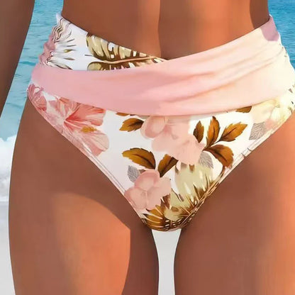 Women's Floral Wrap Bikini Set