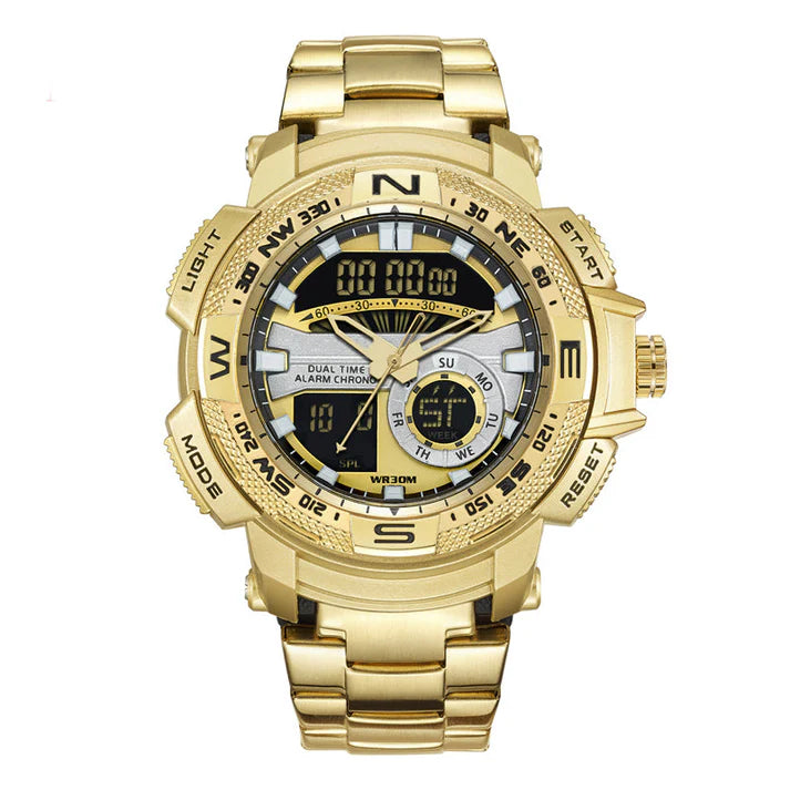 Men's Dual Display Adventure Watch