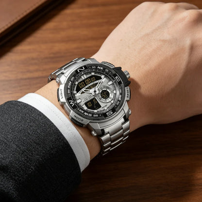 Men's Dual Display Adventure Watch