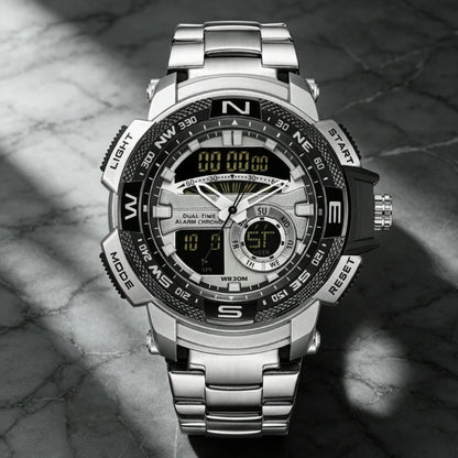 Men's Dual Display Adventure Watch