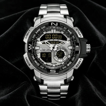 Men's Dual Display Adventure Watch