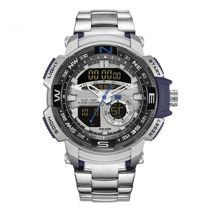 Men's Dual Display Adventure Watch