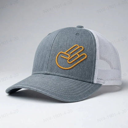 Unisex Adjustable Mesh Trucker Cap