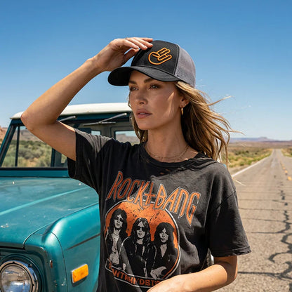 Unisex Adjustable Mesh Trucker Cap