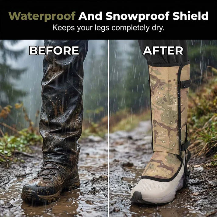 Unisex Waterproof Hiking Gaiters