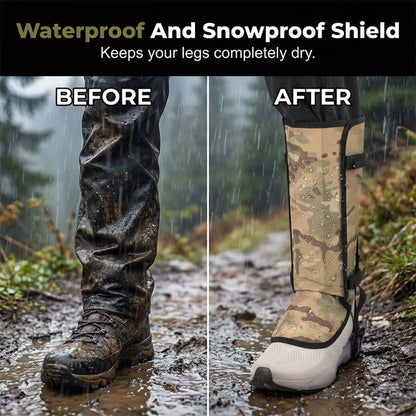 Unisex Waterproof Hiking Gaiters