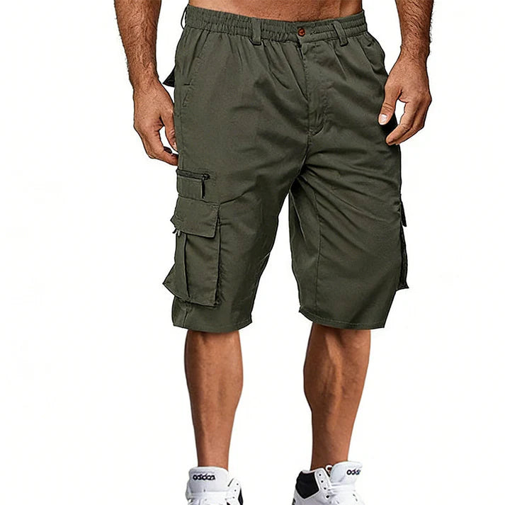 Men's Multi-Pocket Cargo Shorts