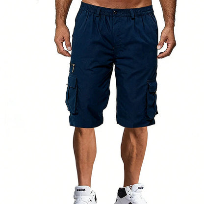 Men's Multi-Pocket Cargo Shorts