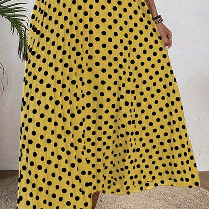 Women's Pleated Halter Maxi Dress
