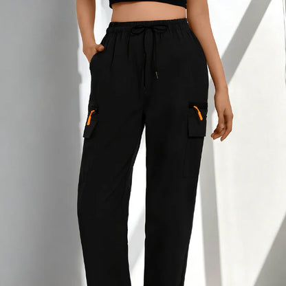 Women's Drawstring Cargo Pants