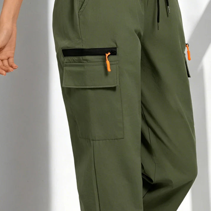Women's Drawstring Cargo Pants