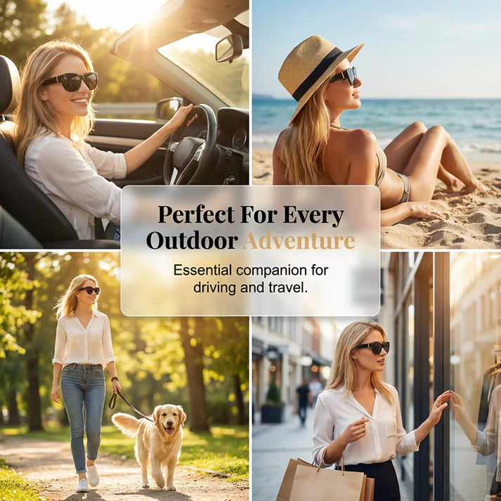 Women's Oversized Fit-Over Sunglasses
