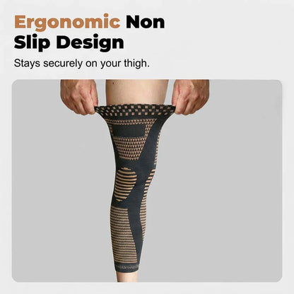 Unisex Extended Knee Compression Sleeve
