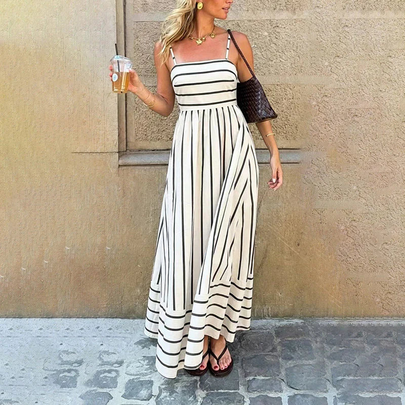 Women's Striped Cami Dress