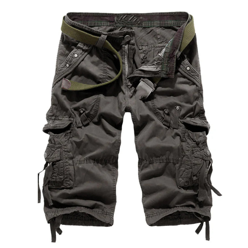 Men's Multi-Pocket Cargo Shorts