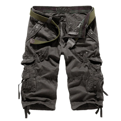 Men's Multi-Pocket Cargo Shorts