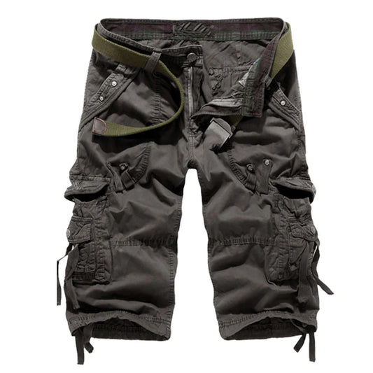 Men's Multi-Pocket Cargo Shorts