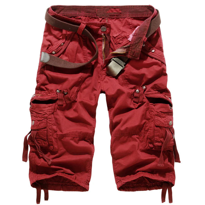 Men's Multi-Pocket Cargo Shorts