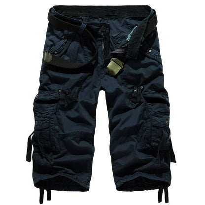 Men's Multi-Pocket Cargo Shorts