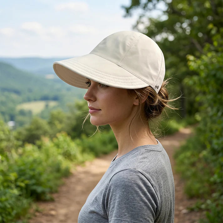 Women's Adjustable Ponytail Sun Hat