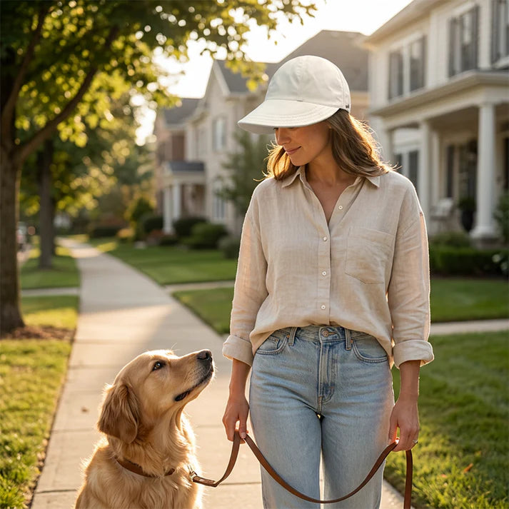 Women's Adjustable Ponytail Sun Hat