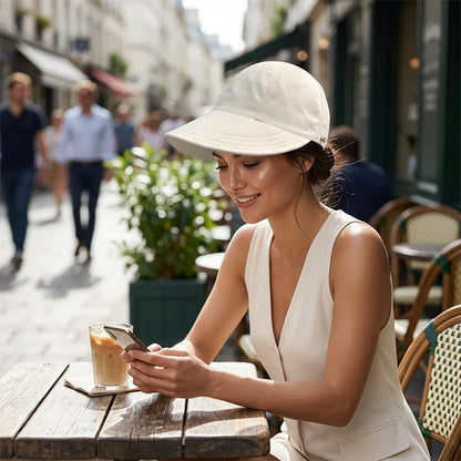 Women's Adjustable Ponytail Sun Hat