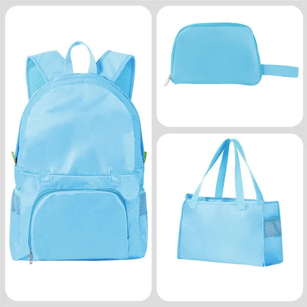 Foldable Convertible Travel Backpack